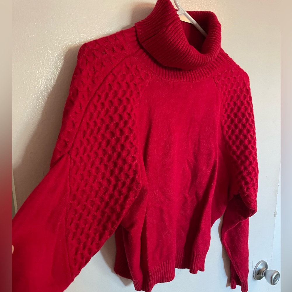 Gorgeous Red Steve Madden Sweater
